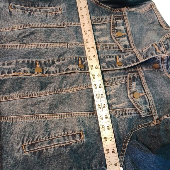 NEW! Rachel Roy Denim Jean Jacket (4945 - Picture 7 of 9